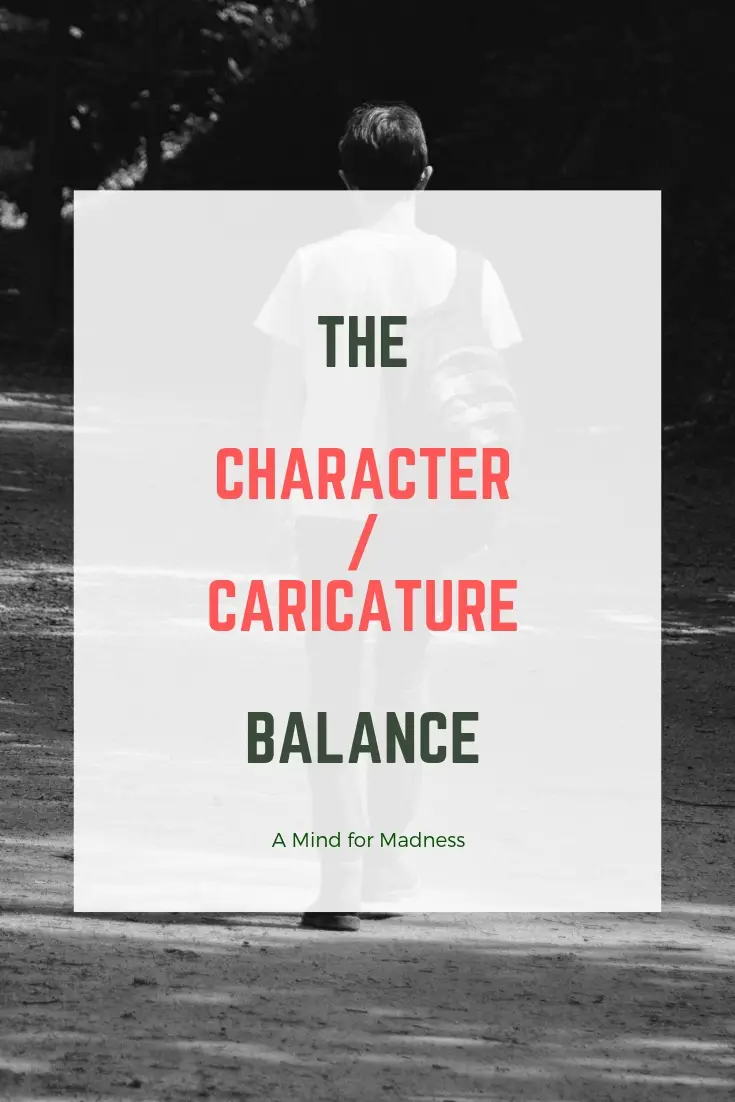 the character caricature balance